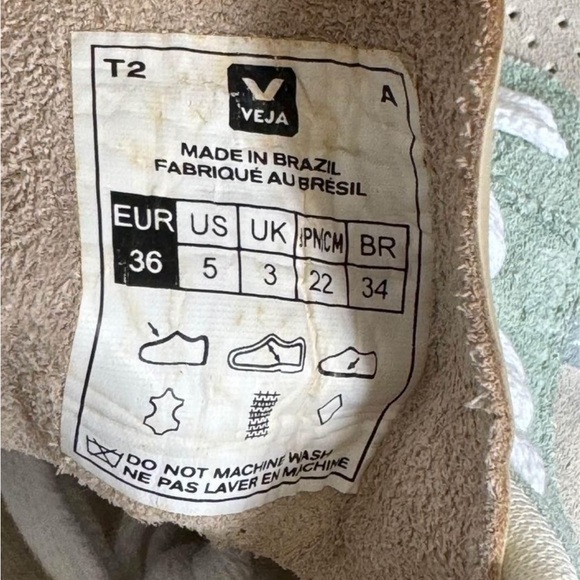 VEJA V-10 Multicolor Colorblock Suede EUR 36 - Picture 5 of 5